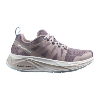 Salomon Glide Max Women's Running Shoes in Moonscape/White/Angel Falls