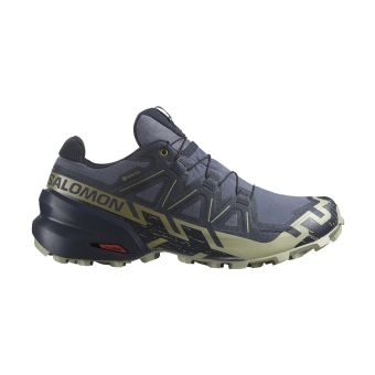 Salomon Speedcross 6 Gore-Tex Men's Trail Running Shoes in Grisaille / Carbon / Tea
