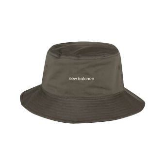 New Balance Unisex Bucket Hat in Dark Olivine