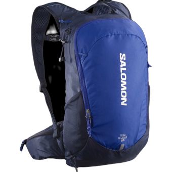 Salomon Trailblazer 20 Unisex Everyday Bag in Surf The Web/Black Iris