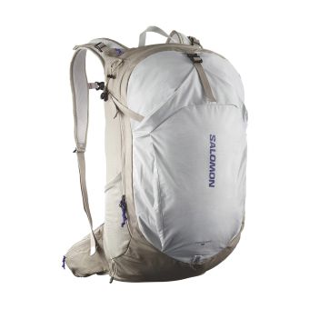 Salomon Trailblazer 30 Unisex Hiking Bag in Vintage Khaki / Glacier Gray
