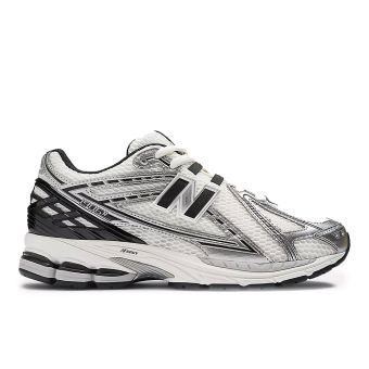 New Balance Unisex 1906R in Silver metallic with black and sea salt