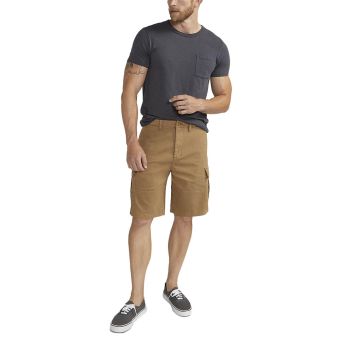 Silver Jeans Cargo Essential Twill Shorts in Desert