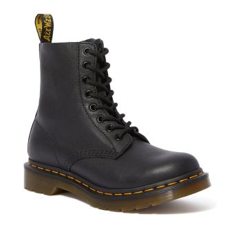 Dr. Martens 1460 Women's Pascal Virginia Leather Boots in Black Virginia