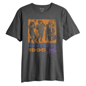 Rep 514 Montreal Jazz 1995 T-Shirt in Charcoal Heather