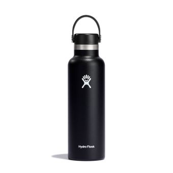 Hydro Flask 21 oz Standard Mouth Bottle in Black