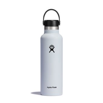 Hydro Flask 21 oz Standard Mouth Bottle in White