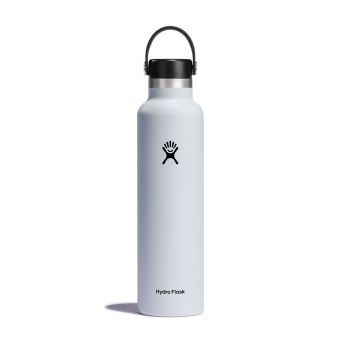 Hydro Flask 24 oz Standard Mouth Bottle in White