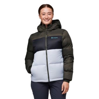 Cotopaxi Solazo Hooded Down Jacket - Women's in Iron/Storm
