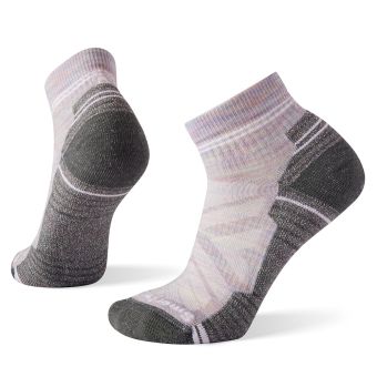 Smartwool Women's Hike Light Cushion Ankle Socks in Purple Eclipse