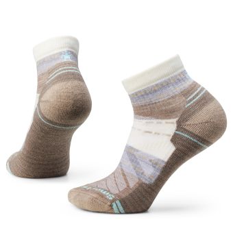 Smartwool Women's Hike Light Cushion Margarita Ankle Socks in Natural