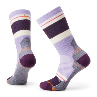 Smartwool Women's Hike Full Cushion Saturnsphere Crew Socks in Ultra Violet