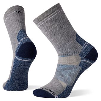 Smartwool Hike Full Cushion Crew Socks in Light Gray