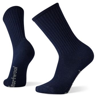 Smartwool Hike Classic Edition Light Cushion Solid Crew Socks in Deep Navy