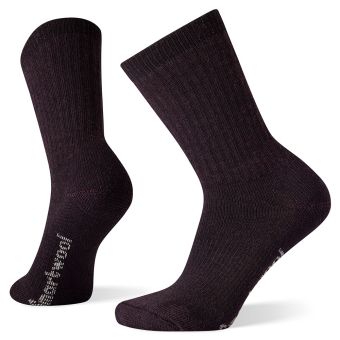 Smartwool Women's Hike Classic Edition Full Cushion Solid Crew Socks in Bordeaux