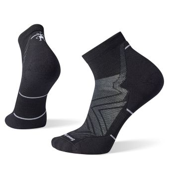 Smartwool Run Targeted Cushion Ankle Socks in Black