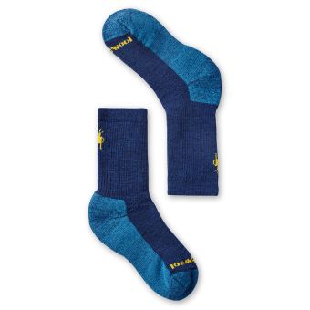 Smartwool Kids' Hike Full Cushion Crew Socks in Alpine Blue