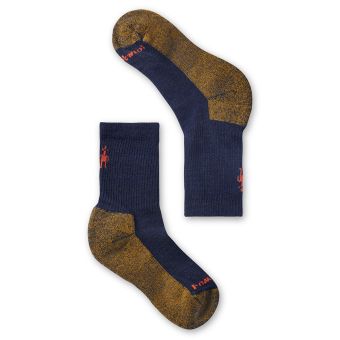 Smartwool Kids' Hike Light Cushion Crew Socks in Deep Navy