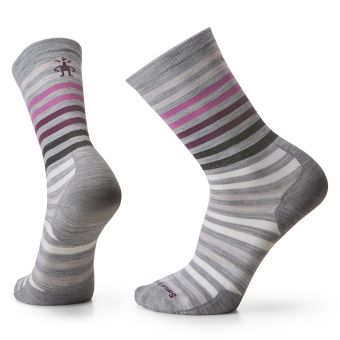 Smartwool Everyday Spruce Street Crew Socks in Light Gray