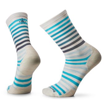 Smartwool Everyday Spruce Street Crew Socks in Moonbeam