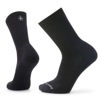 Smartwool Everyday Solid Rib Crew Socks in Black