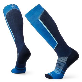 Smartwool Ski Over The Calf Targeted Cushion Socks in Laguna Blue