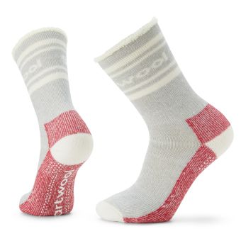 Smartwool Everyday Slipper Sock Crew Socks in Medium Grey