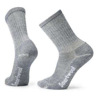 Smartwool Hike Classic Edition Light Cushion Crew Socks in Light Gray