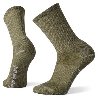 Smartwool Hike Classic Edition Light Cushion Crew Socks in Military Olive