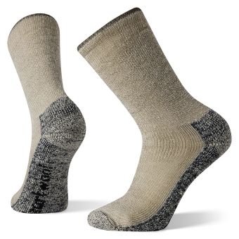 Smartwool Mountaineer Classic Edition Maximum Cushion Crew Socks in Taupe