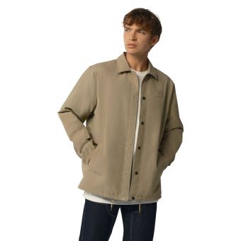 Dickies Oakport Coaches Jacket in Khaki