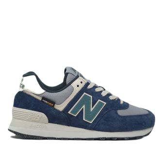 New Balance Unisex 574 in Navy/Slate Gray