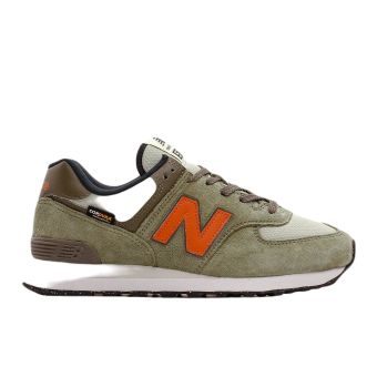 New Balance Unisex 574 in Dark Olive