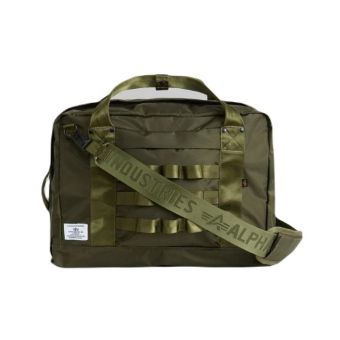 Alpha Industries 24 HR Bag in Dark Green