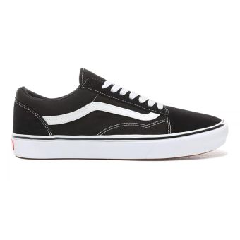 Vans ComfyCush Old Skool in Black/True White