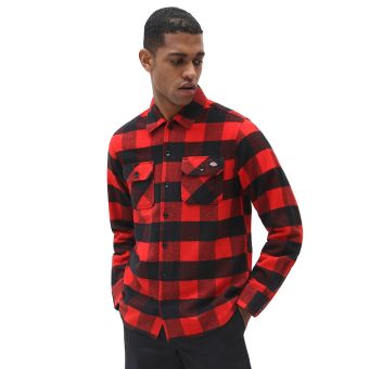 Dickies Sacramento Shirt in Red Plaid