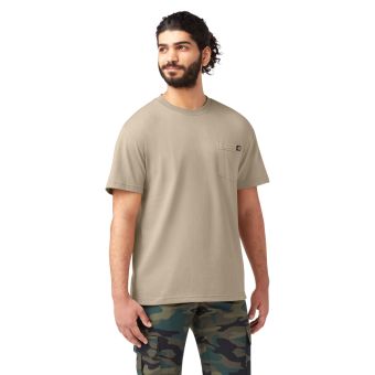 Dickies Short Sleeve Heavyweight T-Shirt in Desert Sand