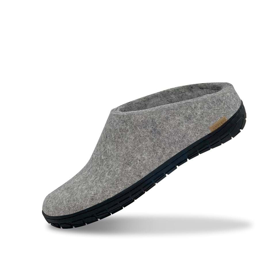 Glerups Slip-on with natural rubber sole in Grey