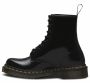 Dr. Martens 1460 Women's Patent Leather Lace Up Boots in Black Patent Lamper
