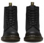 Dr. Martens 1460 Greasy Leather Lace Up Boots in Black Greasy