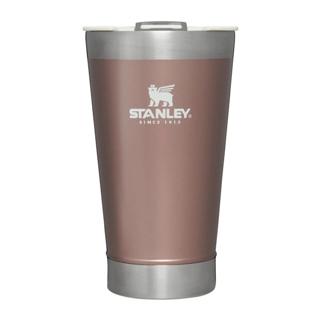  Stanley Classic Stay-Chill Beer Pint 16oz Charcoal Glow : Home  & Kitchen