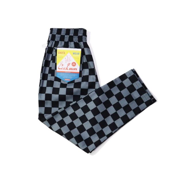 Cookman Cow Print Black & White Chef Pants