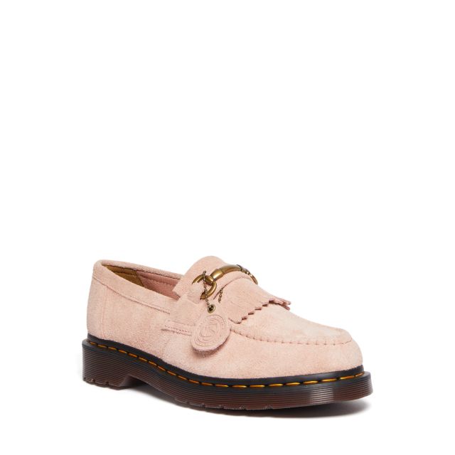 Dr. Martens Adrian Snaffle Desert Oasis Suede Loafers in Pale