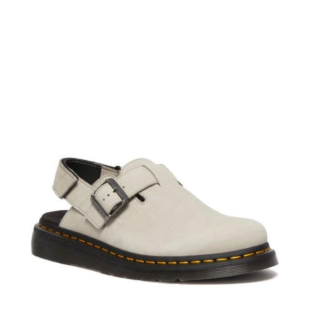 Dr. Martens Jorge II Buttersoft Slingback Mule in Stone