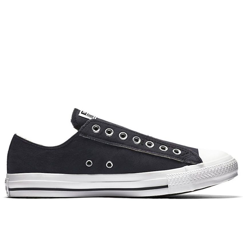 Converse Chuck Taylor All Star Slip Low Top in Black/Black/White