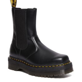 Dr. Martens Vegan 2976 Quad Mono Boot in White | NEON Canada