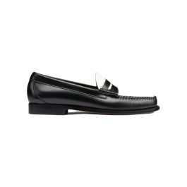 G.H.BASS Womens Whitney Weejuns Loafer in Black NEON Canada