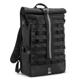 Chrome Industries Barrage Cargo Backpack in All Black | NEON