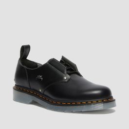 Dr. Martens 1461 A-Cold-Wall Leather Oxford Shoes in Black | NEON
