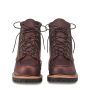 Red Wing Sawmill Men's 6 inch Boot Oil-Slick Leather in Briar